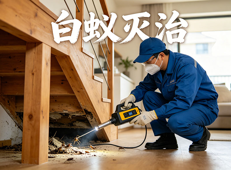 黄浦白蚁灭治服务｜专业消杀，筑牢建筑安全防线